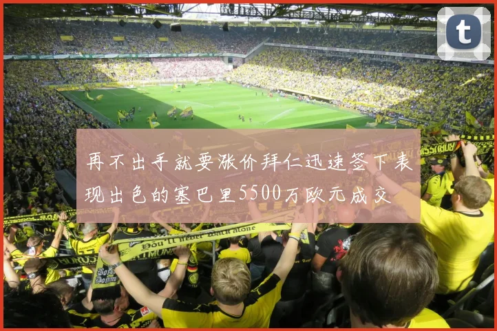 再不出手就要涨价拜仁迅速签下表现出色的塞巴里5500万欧元成交